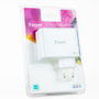 Tooq Cargador de Pared 100W con 2 Puertos USB-C PD y 1 Puerto USB-A QC